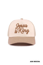 Load image into Gallery viewer, Jesus Is KingSnapback Hat (3 Colors)
