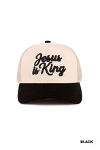 Load image into Gallery viewer, Jesus Is KingSnapback Hat (3 Colors)
