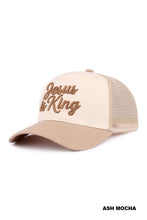 Load image into Gallery viewer, Jesus Is KingSnapback Hat (3 Colors)

