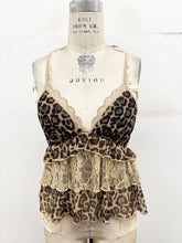 Load image into Gallery viewer, Wild Romance Lace Peplum Cami
