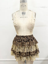 Load image into Gallery viewer, Wild Romance Tiered Mini Skirt
