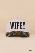 Load image into Gallery viewer, WIFEY Snapback Hat (4 Colors)
