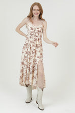 Load image into Gallery viewer, Horse Lace Trim Maxi Dress
