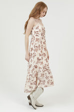 Load image into Gallery viewer, Horse Lace Trim Maxi Dress
