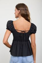 Load image into Gallery viewer, Lace Puff Sleeve Top

