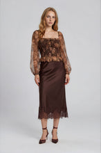 Load image into Gallery viewer, Floral Chiffon Smocked Blouse (2 Colors)
