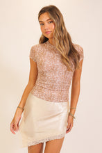Load image into Gallery viewer, Ruched Mesh Top (2 Colors)
