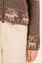 Load image into Gallery viewer, Fair Isle Knit Cardigan
