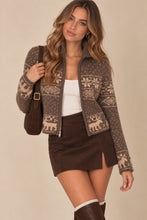 Load image into Gallery viewer, Fair Isle Knit Cardigan
