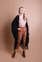 Load image into Gallery viewer, Frayed Bohemian Ruana
