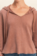 Load image into Gallery viewer, Mineral Cropped Waffle Top (2 Colors)
