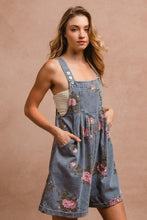 Load image into Gallery viewer, Floral Wide Leg Overalls
