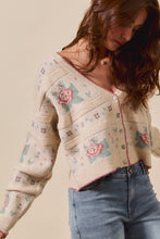 Load image into Gallery viewer, Granny Floral Cardigan

