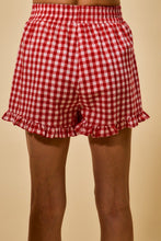 Load image into Gallery viewer, Ruffled Gingham Short (2 Colors)
