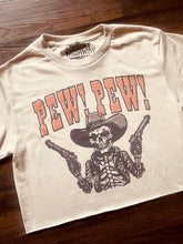 Load image into Gallery viewer, Pew Pew Cropped Tee
