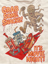 Load image into Gallery viewer, It&#39;s A Movie Night Cropped Tee
