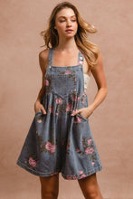 Load image into Gallery viewer, Floral Wide Leg Overalls
