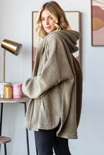 Load image into Gallery viewer, Fleece Hooded Jacke
