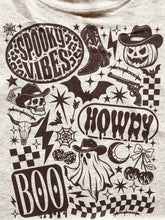 Load image into Gallery viewer, Halloween Vibes Cropped Tee
