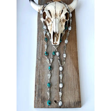 Load image into Gallery viewer, Arrowhead Concho Y Drop Necklace
