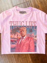 Load image into Gallery viewer, Trump Thug Life Cropped Tee (More Colors)
