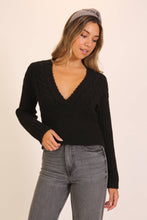 Load image into Gallery viewer, Deep V-Neck Sweater
