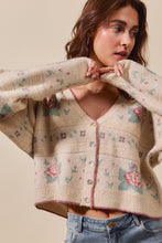 Load image into Gallery viewer, Granny Floral Cardigan
