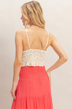Load image into Gallery viewer, Fruit Smocked Cami Top (2 Colors)
