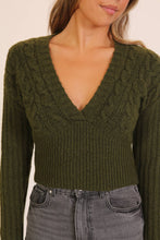 Load image into Gallery viewer, Deep V-Neck Sweater
