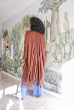 Load image into Gallery viewer, Frayed Bohemian Ruana
