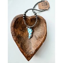 Load image into Gallery viewer, Checker Thunder Pendant Necklace

