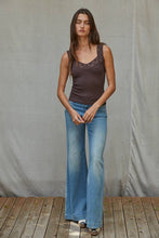 Load image into Gallery viewer, Seamless Ribbed Lace Tank (3 Colors)
