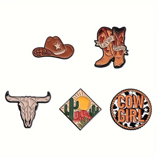 Rodeo Girl Pins