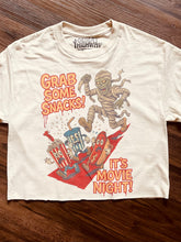 Load image into Gallery viewer, It&#39;s A Movie Night Cropped Tee
