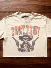 Load image into Gallery viewer, Pew Pew Cropped Tee
