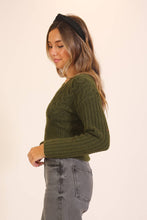 Load image into Gallery viewer, Deep V-Neck Sweater
