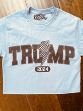 Load image into Gallery viewer, Trump Bolt Cropped Tee
