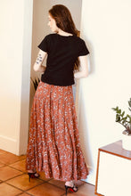 Load image into Gallery viewer, Ditsy Smoked Maxi Skirt
