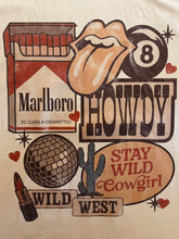 Load image into Gallery viewer, Stay Wild Cowgirl Tee
