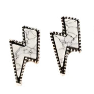 Load image into Gallery viewer, Mini Bolt Earrings
