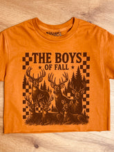 Load image into Gallery viewer, Boys of Fall Cropped Tee (2 Colors)
