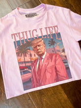 Load image into Gallery viewer, Trump Thug Life Cropped Tee (More Colors)
