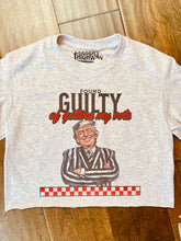 Load image into Gallery viewer, Trump Guilty Cropped Tee
