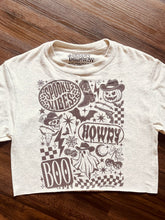 Load image into Gallery viewer, Halloween Vibes Cropped Tee
