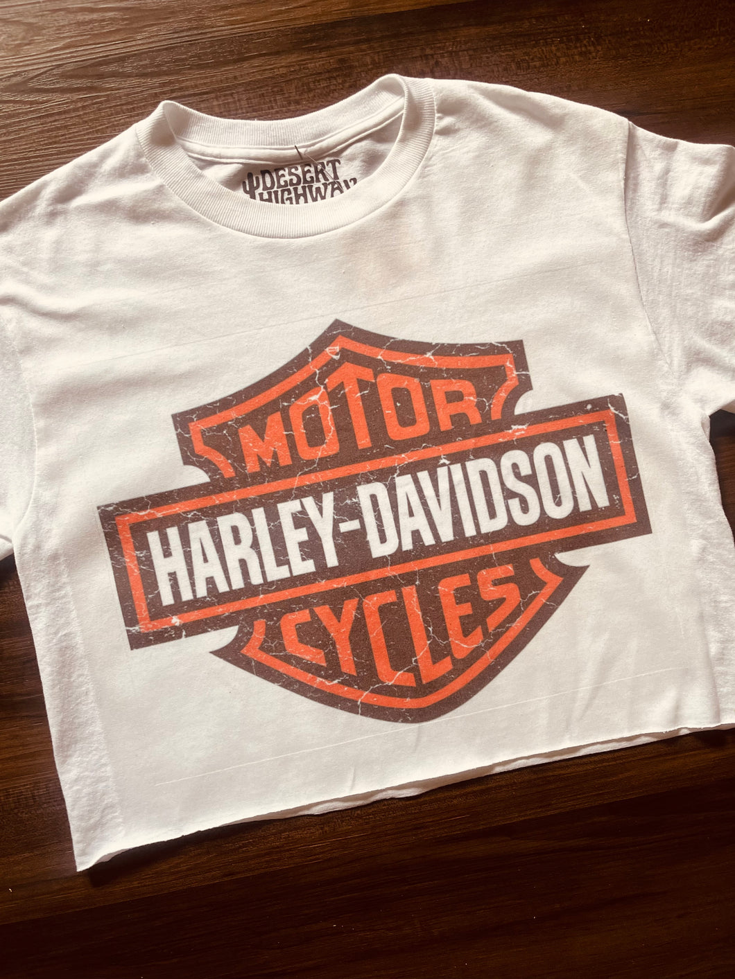 Vintage Harley Cropped Tee