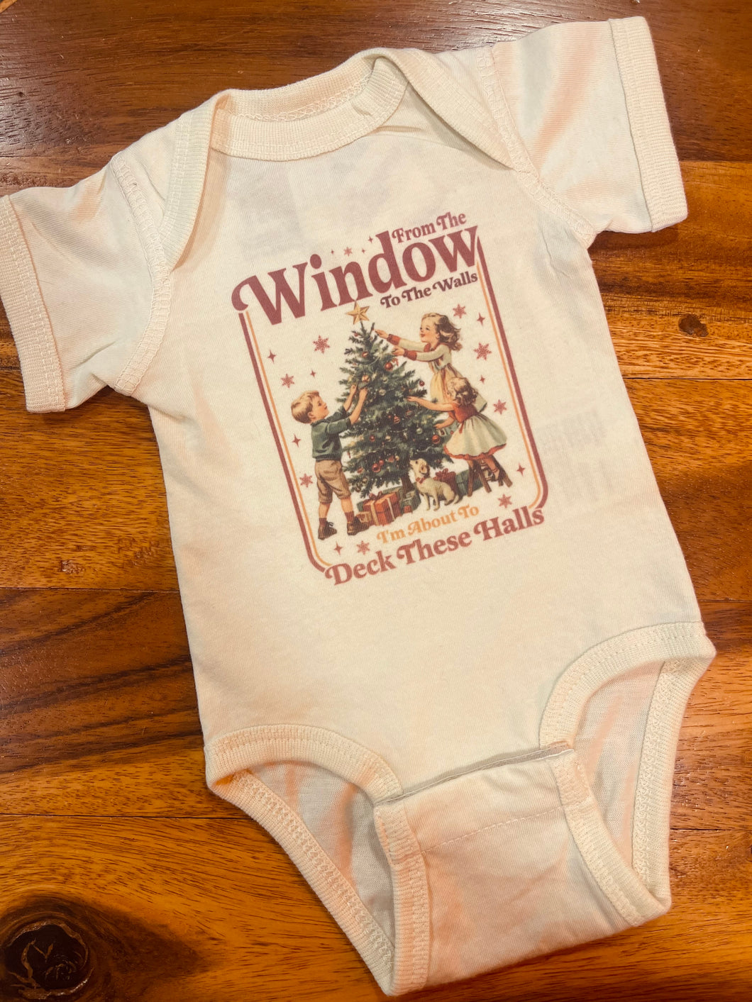 Deck These Halls Onesie