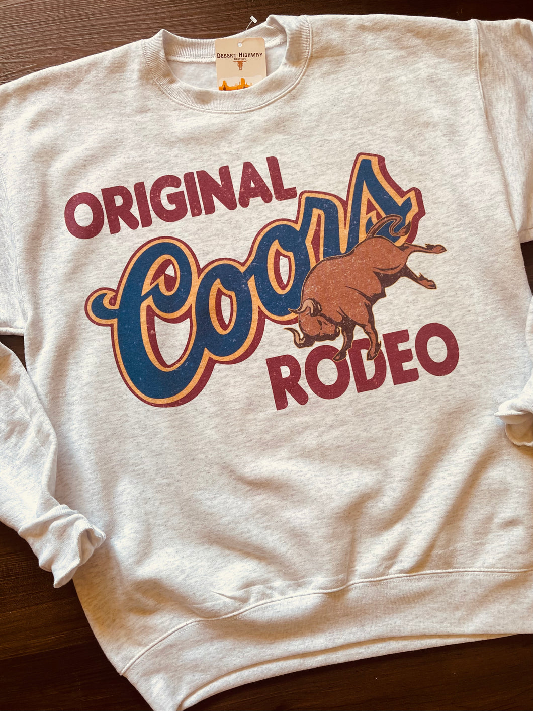Original Coors Rodeo Crewneck