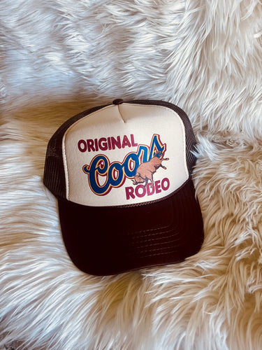 Original Coors Rodeo Trucker Hat