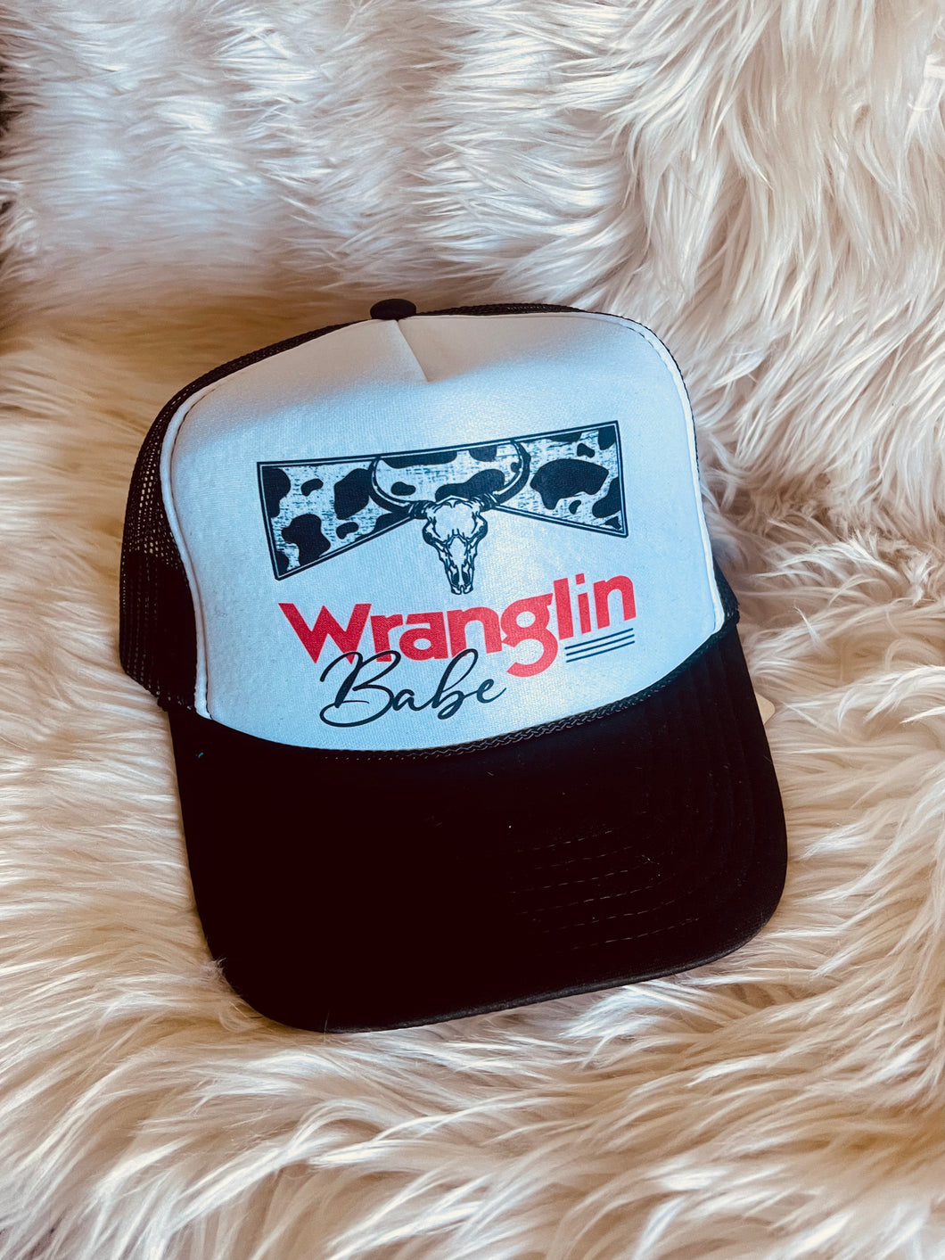 Wranglin Babe Trucker Hat