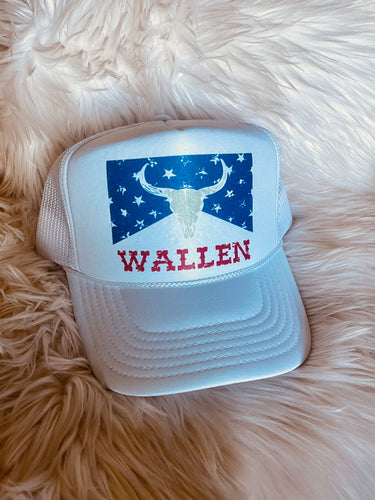 Red, Wallen & Blue Trucker Hat